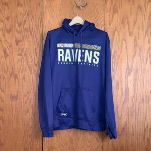 New Era Baltimore Ravens Deep Purple Pullover Hoodie